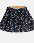Skirt woman floral black FM